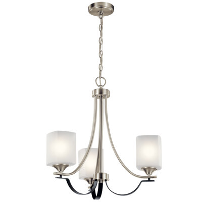 3 - Light Dimmable Empire Chandelier