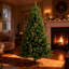 Lighted Artificial Christmas Tree-1923493043