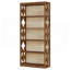 Étagère de rangement à hauteur ouverte 69,88 "à 6 niveaux avec tablettes Rhombus pour appartement, bureau, chambre à coucher et salon