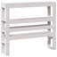 Bed Frame With Headboard Without Mattress White-1900825108