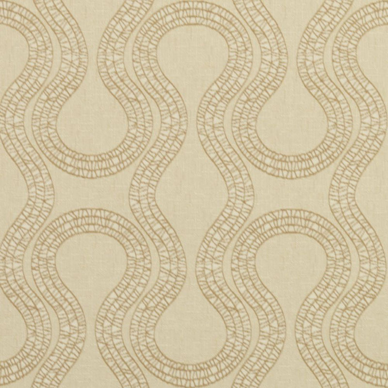 Crypton Woven Jacquards VIII Fabric, Sesame