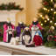 Crèche de Noël faite à la main en laine feutrée à la main