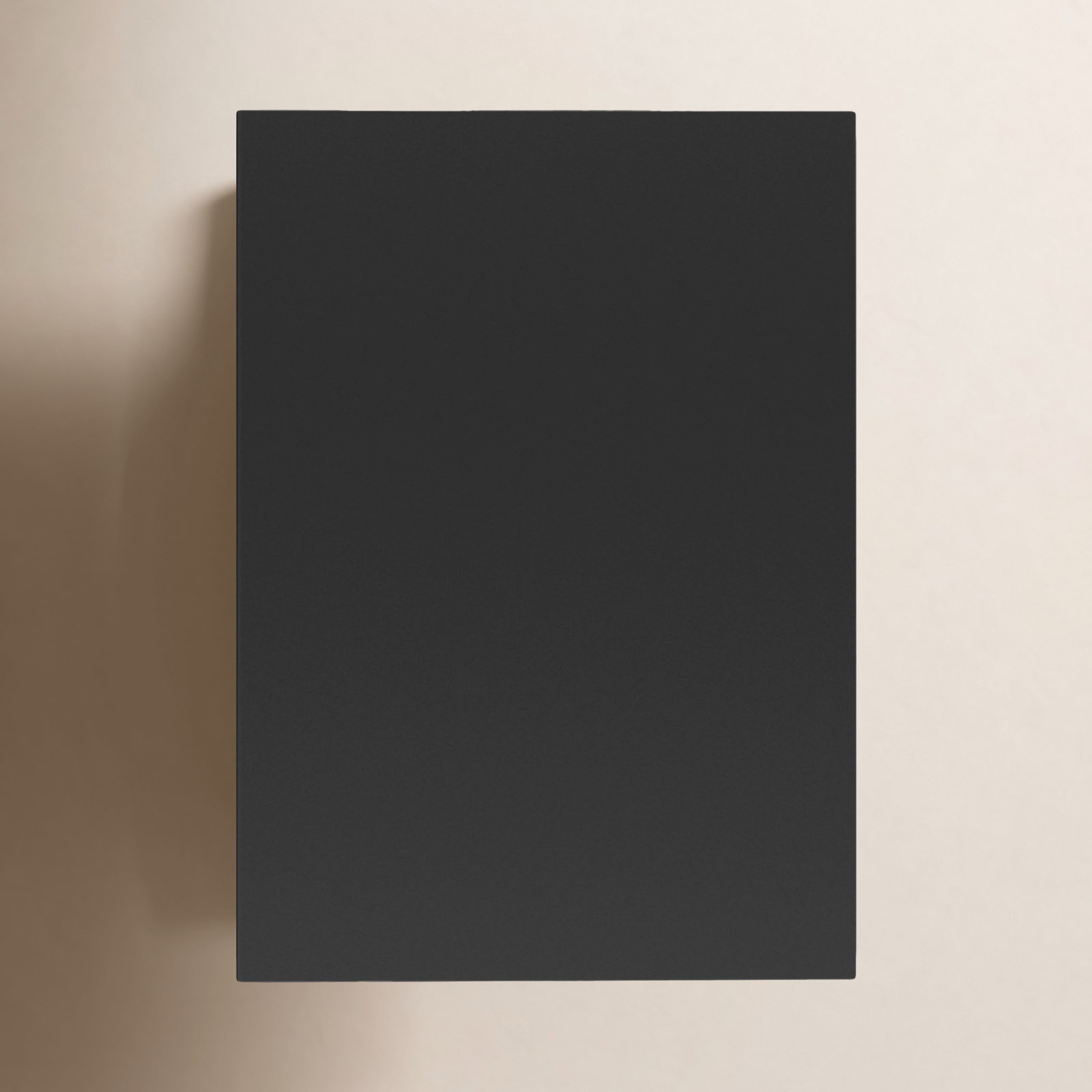 Dyer Single Light Outdoor Wall Light, No, Black, 7" H x 5" W x 5" D