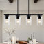 Dyllian 4 - Light Kitchen Island Pendant Lighting Linear Pendant Lights Dinning Room Light Fixture-1500318046