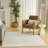 Ebern Designs Bonnert Ivory Grey Modern Indoor Rug-63121443