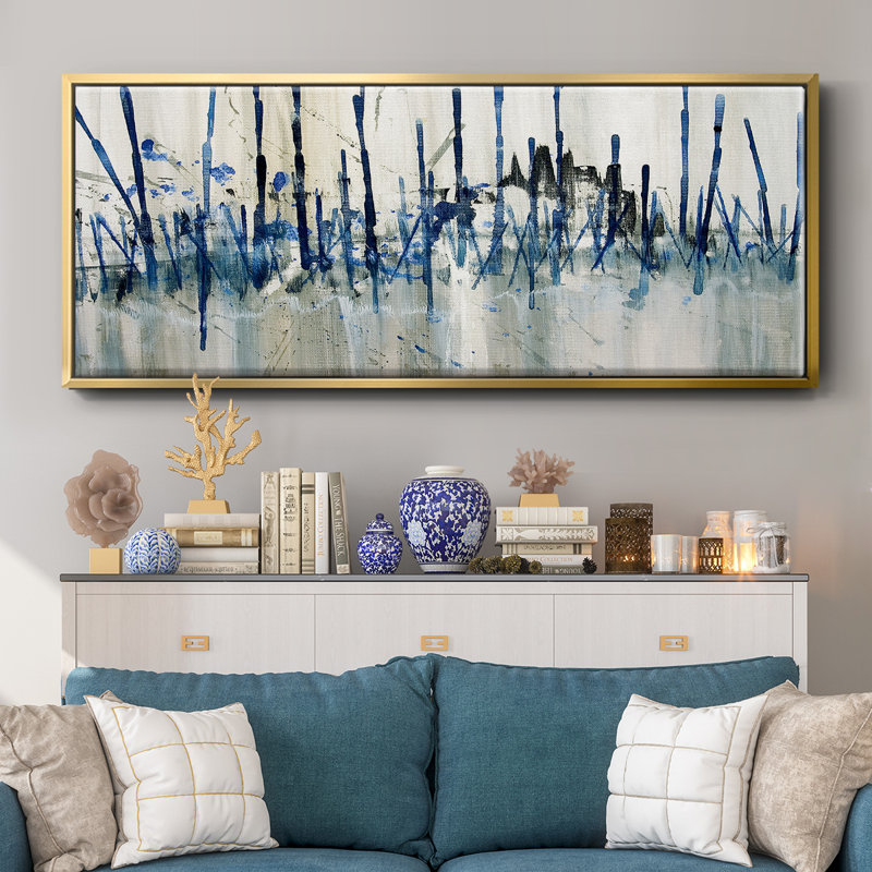 Marshes Edge - Toile encadrée, H 8 po x l 20 po