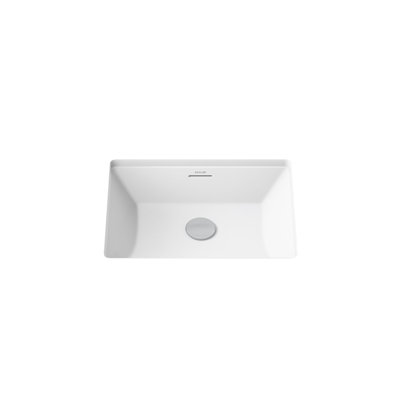 Brazn Rectangle Undermount Bathroom Sink