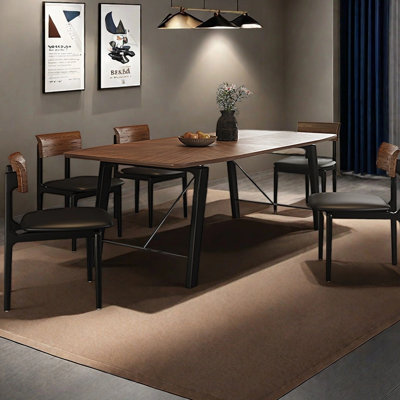 Italian minimalist style dining table