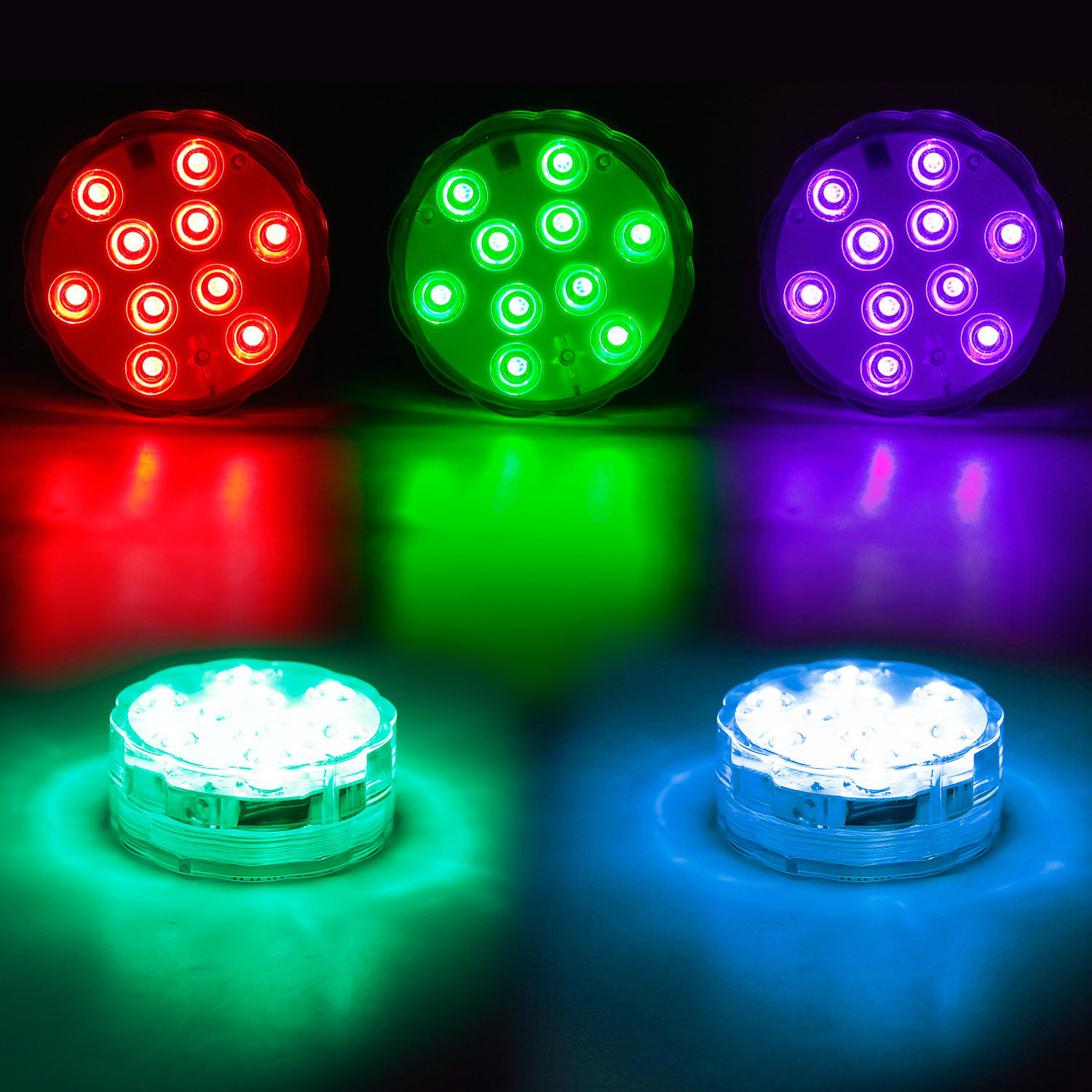 iMounTEK Submersible RGB LED Lights - Wayfair Canada