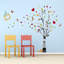 Colorful Photo Tree Wall Sticker
