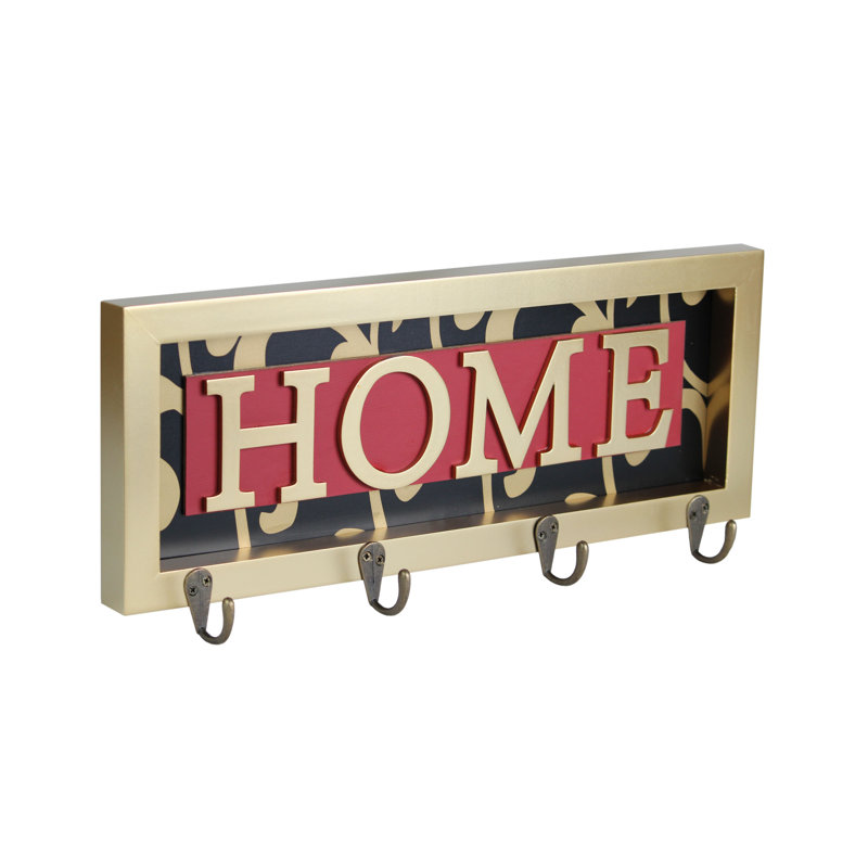 Isenhour Wall Organizer with Key Hooks