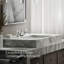 Artifacts Widespread Faucet Bathroom Sink with Drain Assembly-19194427