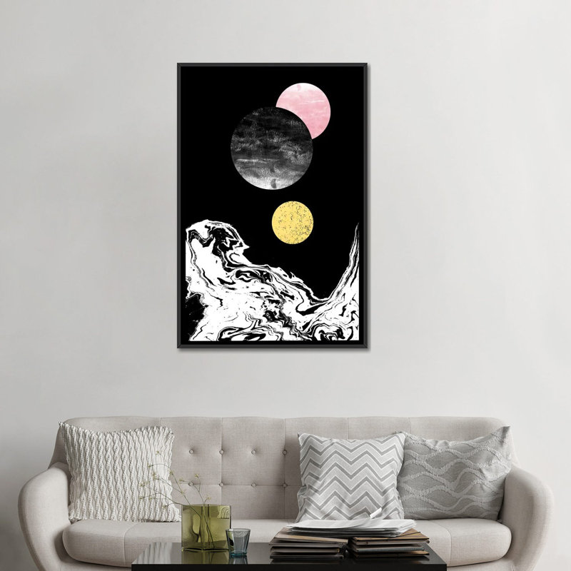 « starla », reproduction d’art sur toile, H 26 po x l 18 po x P 1,5 po, Toile avec cadre noir