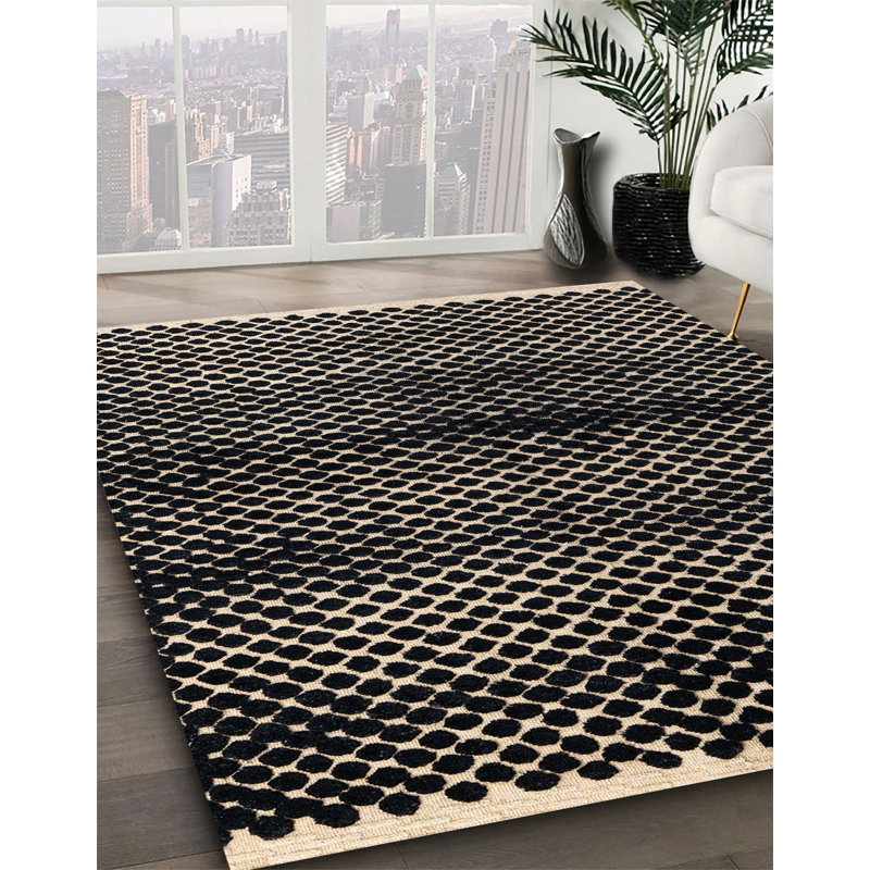 Mathiatis Abstract Indoor Rug, Square 5'