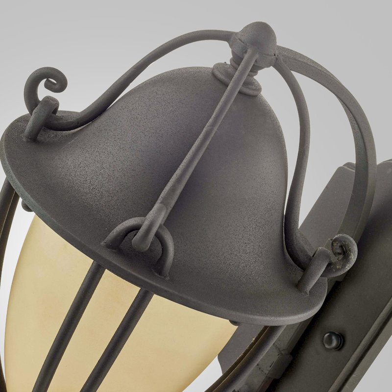 Portage 1 - Light Outdoor Wall Lantern, 11.8" H x 7.1" W x 8.75" D
