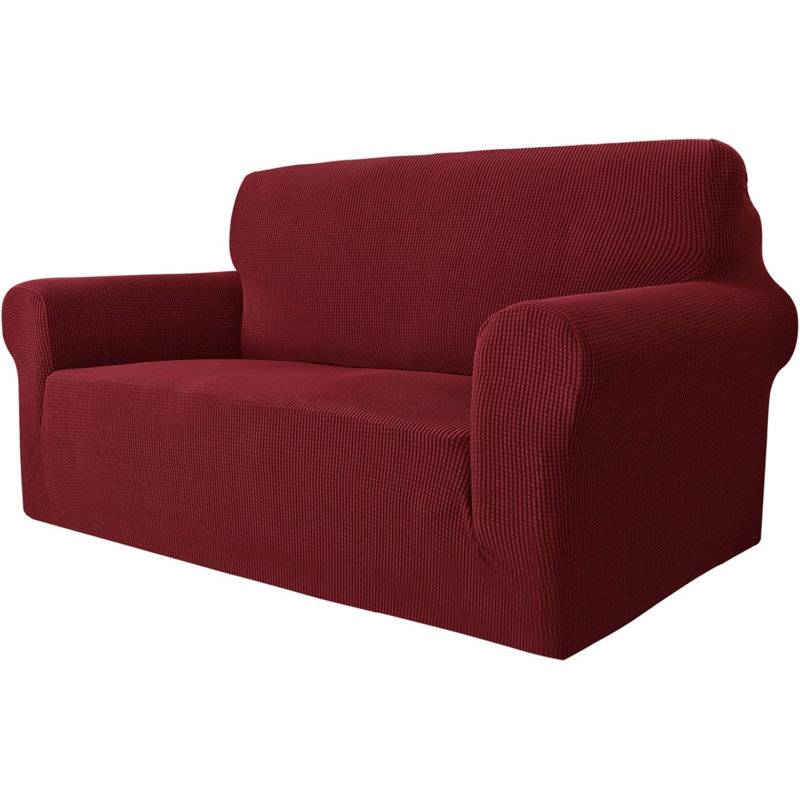 Loveseat Slipcover, Red