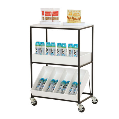 Chariot modulaire blanc