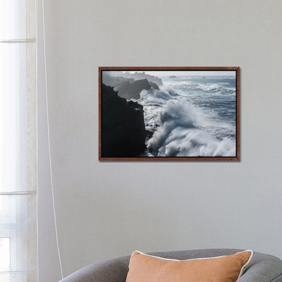 Winter Storm Watching, Shore Acres State Park, Southern Oregon Coast, USA by Stuart Westmorland - Gallery-Wrapped Canvas Giclée on Canvas
