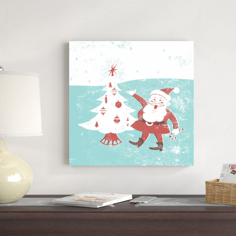 Noël Mid-Century I, H 20 po x l 20 po