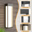 1 - Light 15’’H Modern Led Matte Black Square / Rectangle Iron Outdoor Wall Light-488172399-307988822