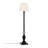 Minnie 68'' Blackened Bronze Traditional Floor Lamp with Outlet