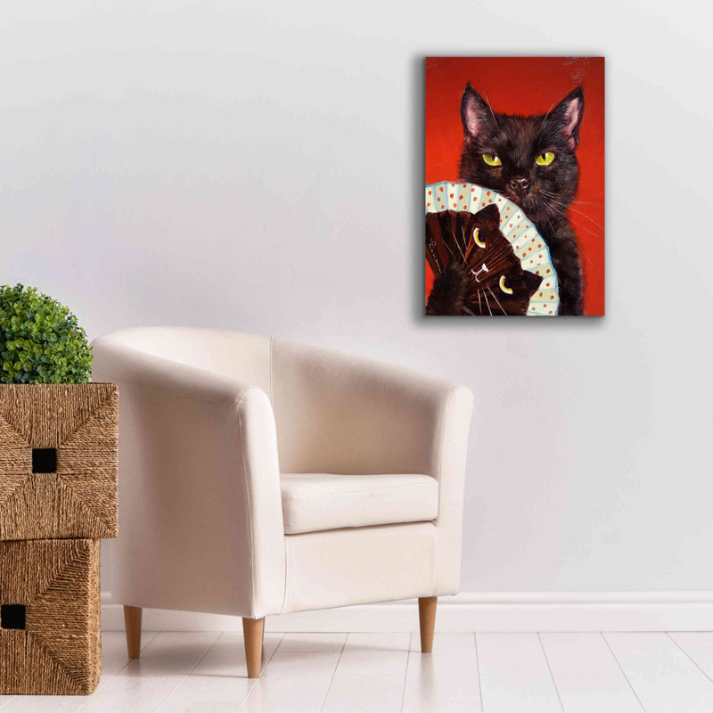 «Double Trouble» par Lucia Heffernan, H 26 po x l 18 po x P 0,75 po