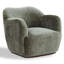 Chaise pivotante élisandra en chenille-1681531164