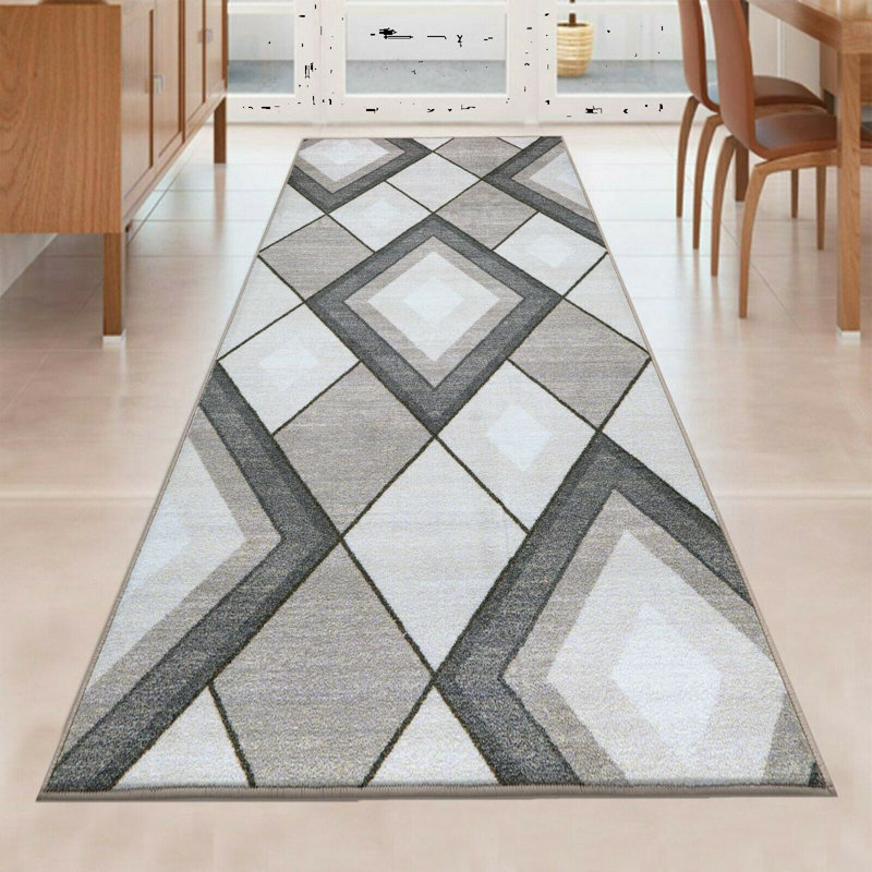 Runner Brylinn Geometric Area Rug, Runner 60 x 225cm