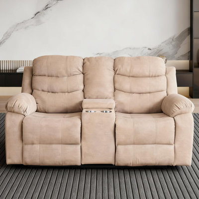 70.9" Luxury Manual Recline Loveseat