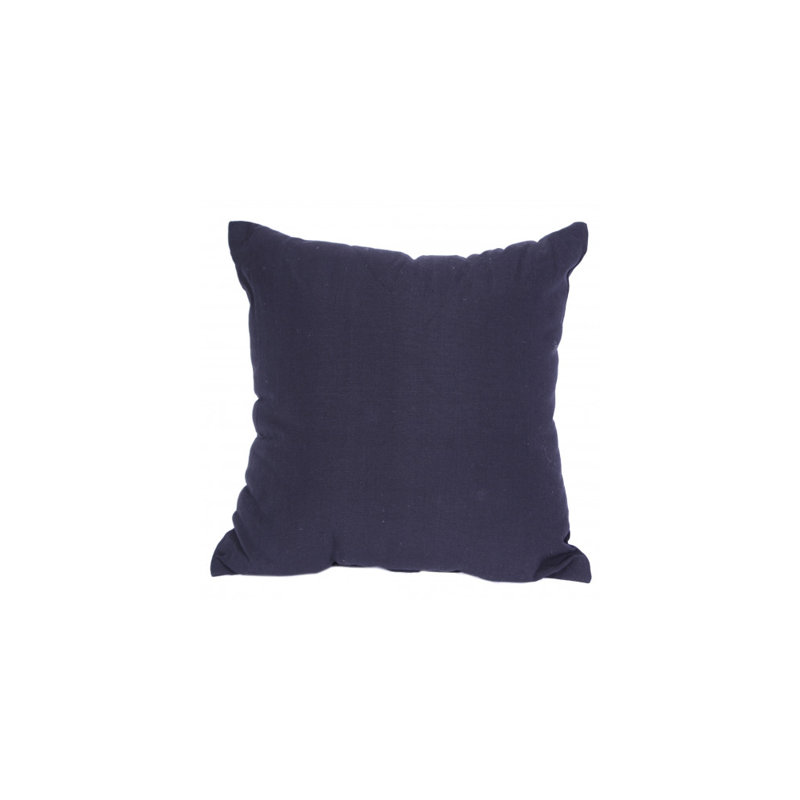 Housse de coussin Ajibola, 18 po x 18 po, Pas de bourre, Black