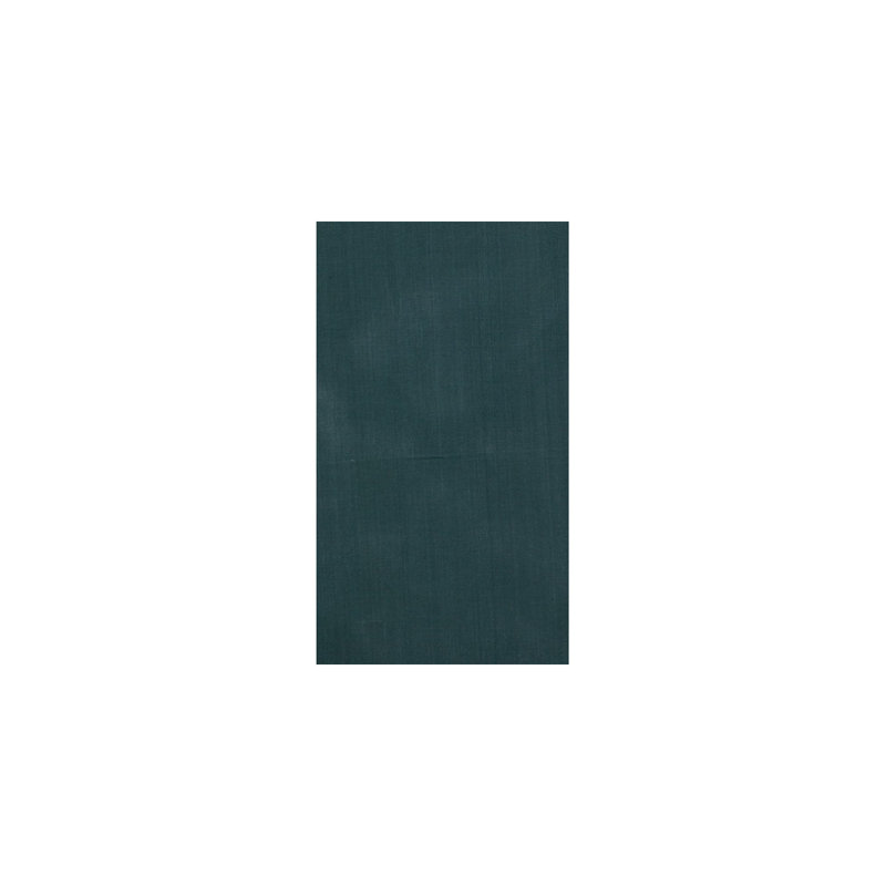 Pinkney Cotton Room Darkening Curtain Single Panel, Hunter Green