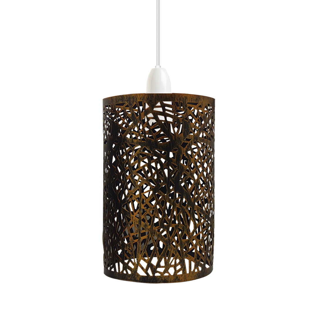 25cm H Metal Drum Lamp Shade ( Uno )