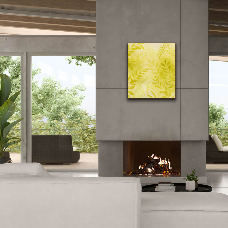  «Gilded Shadows 1» par Grace Popp, art mural sur toile, 26 po x 30 po