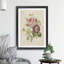 Pink Anemone Rose by Pierre-Joseph Redoute - Framed Print-48238297-48238300