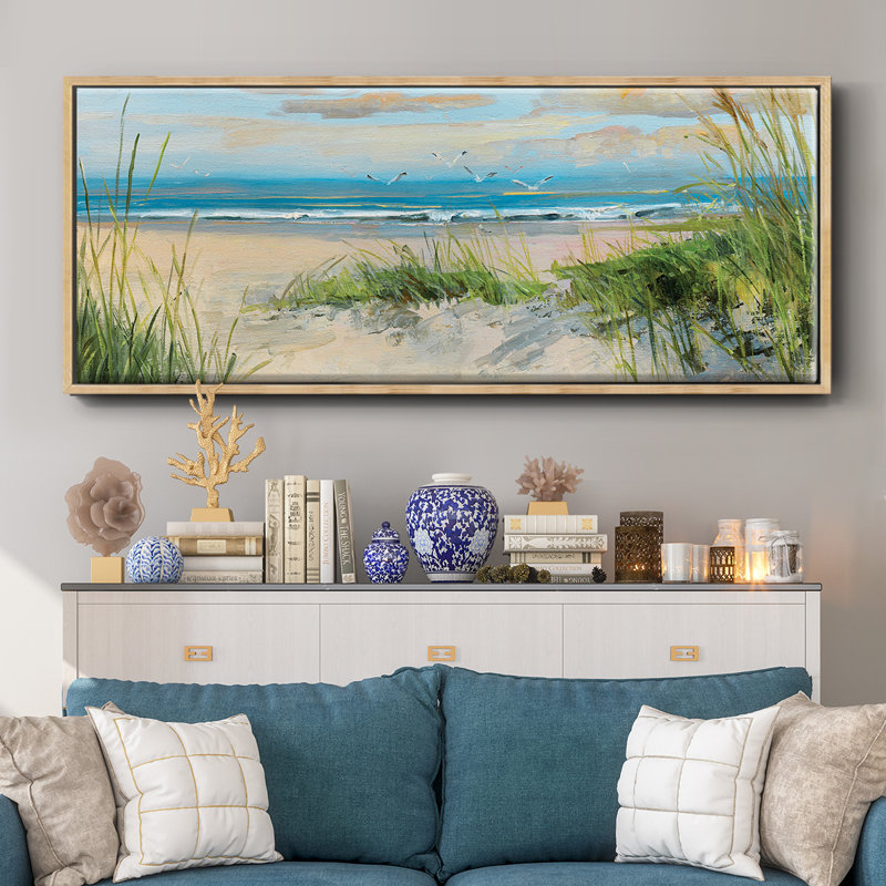 Catching the Wind II- Framed Canvas