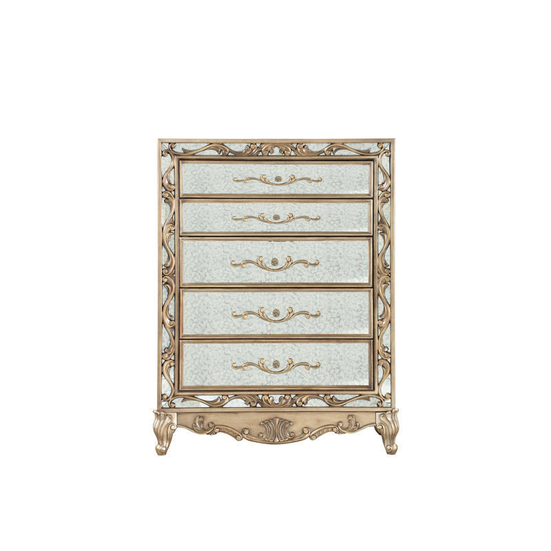 Commode d’appoint 5 tiroirs Chingford