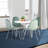 Round Metal Base Dining Table