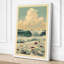 Rocky Shore Under Clouds Japandi 1 Piece Wrapped Canvas Wall Art-1628021303-1628021707