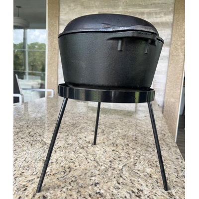 Heavy-Duty Campfire Cooking Tripod – Portable Steel Dutch Oven Stand for Camping, Outdoor Cooking & BBQ