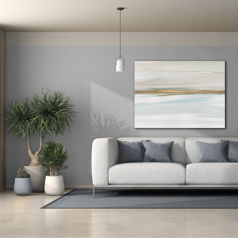 Toile épique «Ua Golden Vista 2» par Annie Warren, art épique graffiti, 54 po x 40 po