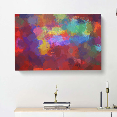 Eternal Thoughts In Abstract - Wrapped Canvas Painting