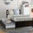 Twin Platform Bed With Trundle - Solid Wood Construction For A Comfortable Bedroom Retreat In Color Modern-571107341