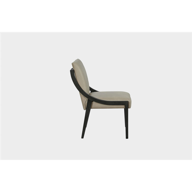 Fauteuil en cuir Sling - poivre