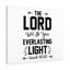 Everlasting Light Isaiah 60:20 - Wrapped Canvas Print-892287087