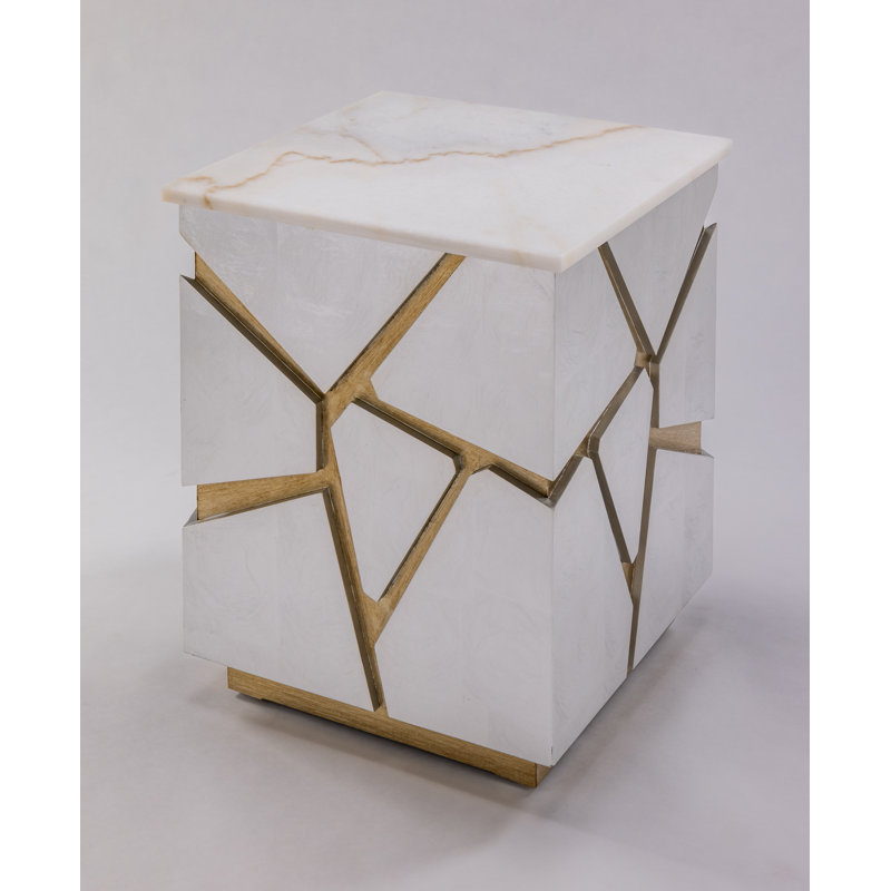 Marble End Table