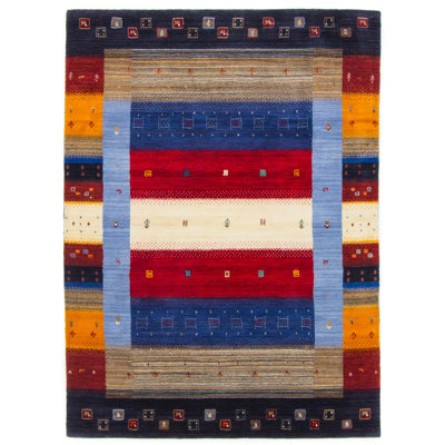 Gabbeh Don Handwoven Wool Multi Rug