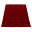 Tapis rouge en laine New Age One-of-a-Kind Rectangle 3 pi 9 po x 5 pi 5 po