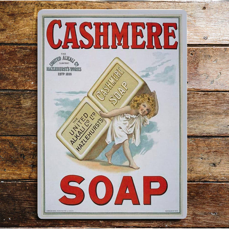 Cashmere Soap 1 Piece Wall Art, 40cm H x 28cm W