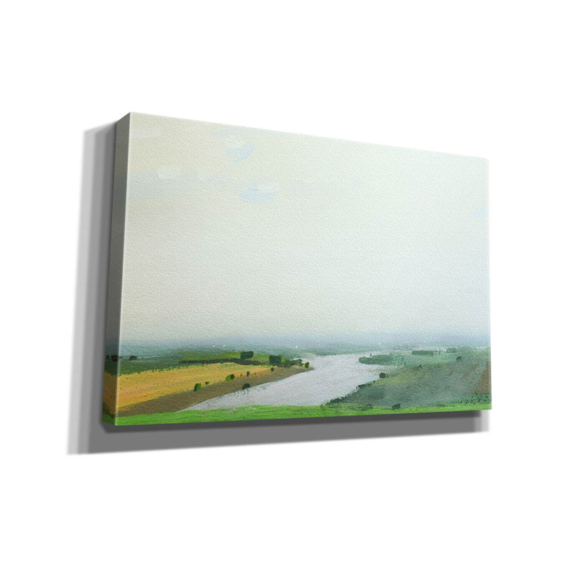 "Red Barrel Studio®" Vodobud "par Iorg Nekraha, art mural sur toile, H 12 po x l 18 po x P 0,75 po