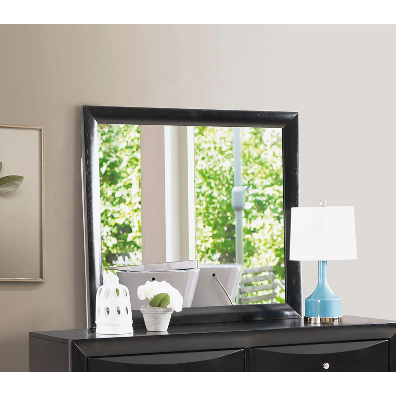 Miroir Glory Furniture Marilla G1500-M, noir, Noir